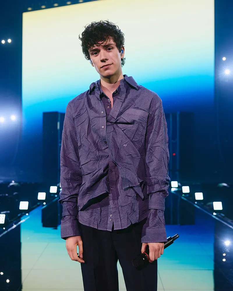 purple · cotton · straight